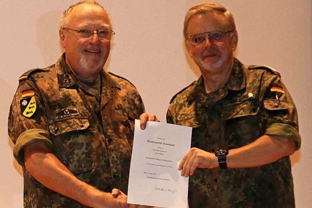 Helmut Bäckert aus Schopfheim ist Förster und Soldat in friedlicher Mission