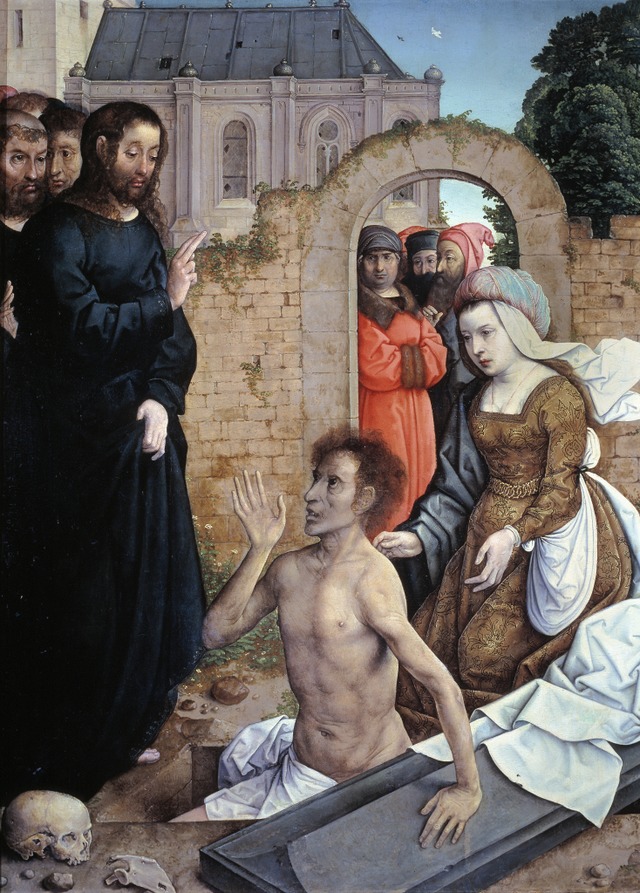 Zweite Chance:   &#8222;Die Auferwecku...s&#8220; von Juan de Flandes (um 1500)  | Foto: bz