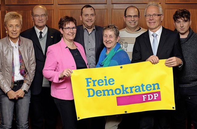 Der Vorstand des FDP-Ortsverbands Lrr...thias Koesler und Maurice Kubitschek.   | Foto: Ansgar Taschinski