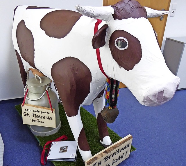 Aus dem kuhlen Breitnau kommt Kuh Theresia.   | Foto: Stellmach