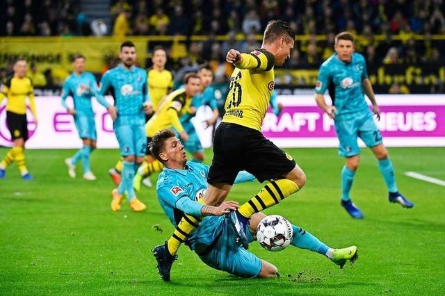 Fotos: Elfmeter von Marco Reus leitet Freiburger 0:2-Niederlage ein