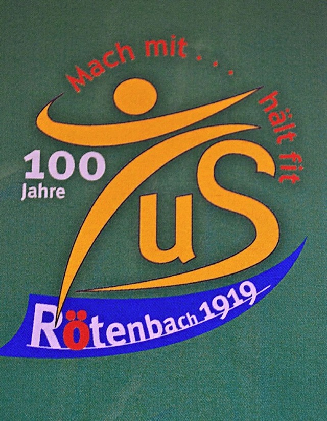 Das Logo zum 100. Vereinsgeburtstag.   | Foto: Liane Schilling