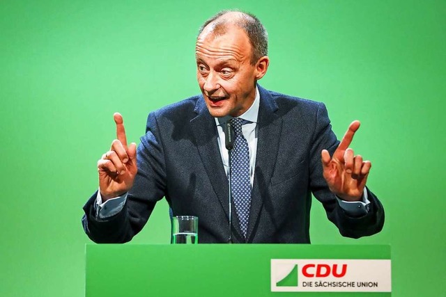 Friedrich Merz &#8211; kann ein Vertre...tik machen als eine frs Grokapital?   | Foto: dpa