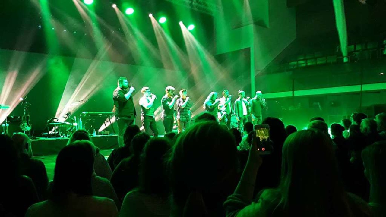 Angelo Kelly und seine Familie gaben ein Konzert im Freiburger Konzerthaus.  | Foto: Andreas Meinzer