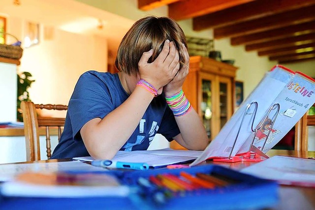 Nicht nur Kindern mit ADHS fllt es manchmal schwer, sich zu konzentrieren.   | Foto: dpa