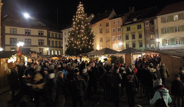 Stimmungsvoll: der Weihnachtsmarkt in Bad Sckingen  | Foto: Hildegard Siebold