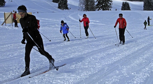 Die Bernauer Langlauffreunde sind auf die kommende Wintersaison vorbereitet.    | Foto: Ulrike Spiegelhalter