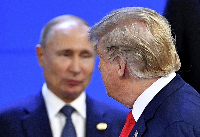 Wladimir Putin und Donald Trump  | Foto: AFP