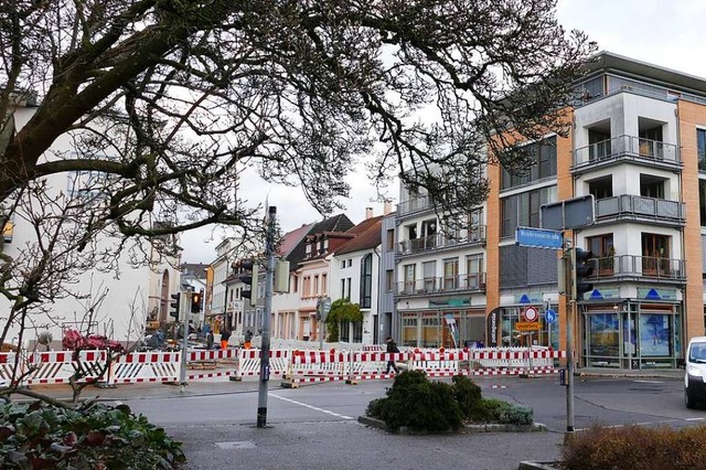 Das Geld fr den Umbau des Aicheleknot...in den Lrracher Haushalt eingestellt.  | Foto: Sabine Ehrentreich