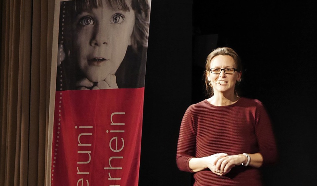 Lena Rohrbach aus Rippolingen, Profess...inderuni auf die Spuren der Wikinger.   | Foto: Marion Rank
