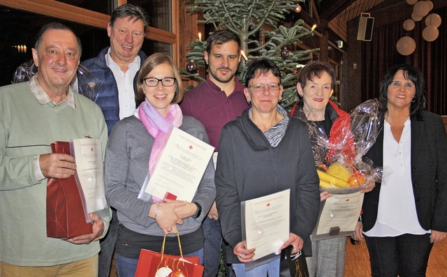 Beim Abend des Ehrenamtes in Todtmoos ...8217; Brgermeisterin Janette Fuchs.    | Foto: Andreas Bhm