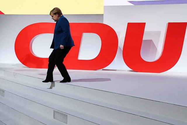 Angela Merkel tritt ab.  | Foto: dpa