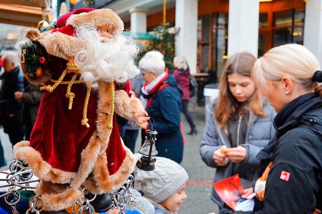 Ein Stck Tradition in der Stadt: der Weihnachtsmarkt.  | Foto: Barbara Ruda