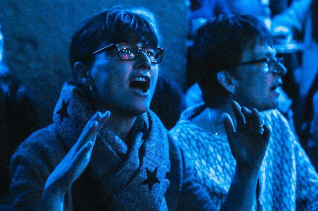 Die Stimmung war gut beim 6. BZ-Singalong  | Foto: Andrea Schiffner