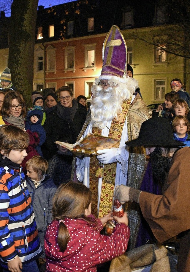 Mit Nachnamen heit der Nikolaus  Fhrenbach.   | Foto: Thomas Kunz