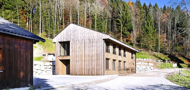 Besondere Auszeichnung: Der Forststtz...des Landes eine Anerkennung bekommen.   | Foto: wolfram janzer (architekturbilder)