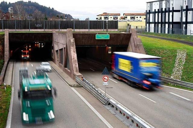 Die B31 wird auch nach Bau des Freiburger Stadttunnels als Ausweichroute benötigt