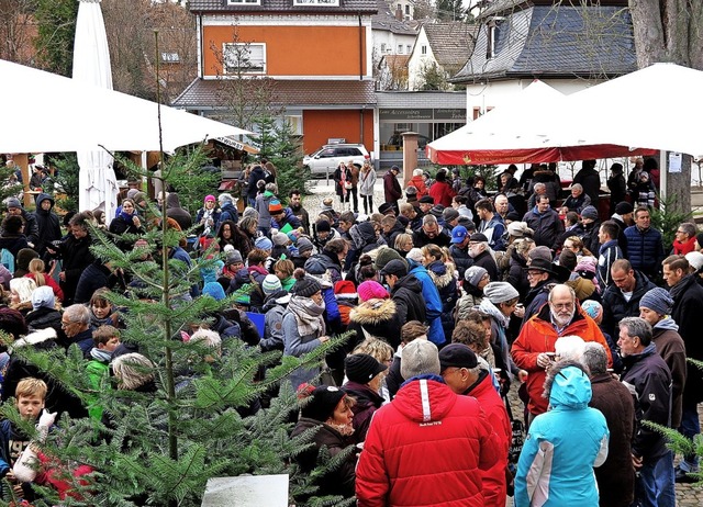Auf dem Schliengener Weihnachtsmarkt  ...ne Geschenkideen von den Landfrauen.    | Foto: Dorothee Philipp