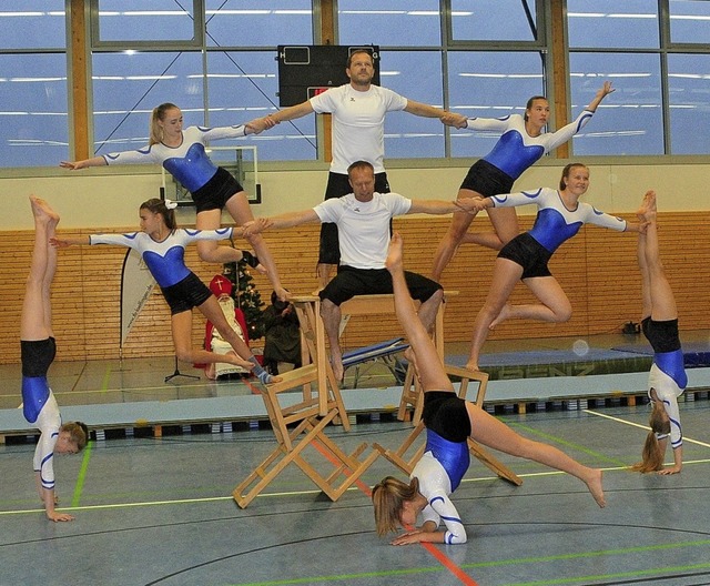 Die Stuhlgang Next Generation erhielt viel Applaus.   | Foto: Ottmar Heiler