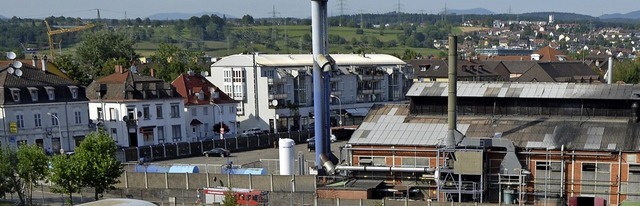 In Rheinfelden gibt es Industrie- und ...traeffiziente Industriegebiet erhlt.   | Foto: Bhm-Jacob