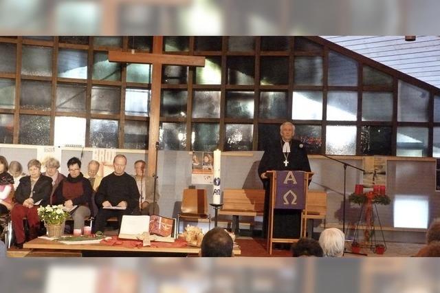 Gottesdienst auf der Baustelle