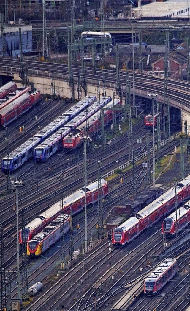 Die Deutsche Bahn hat einen hohen Investitionsbedarf.  | Foto: DPA