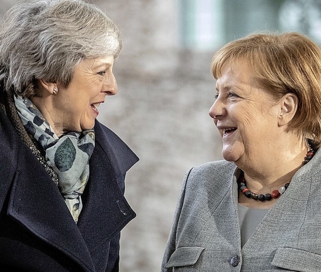 Theresa May und Angela Merkel    | Foto: DPA