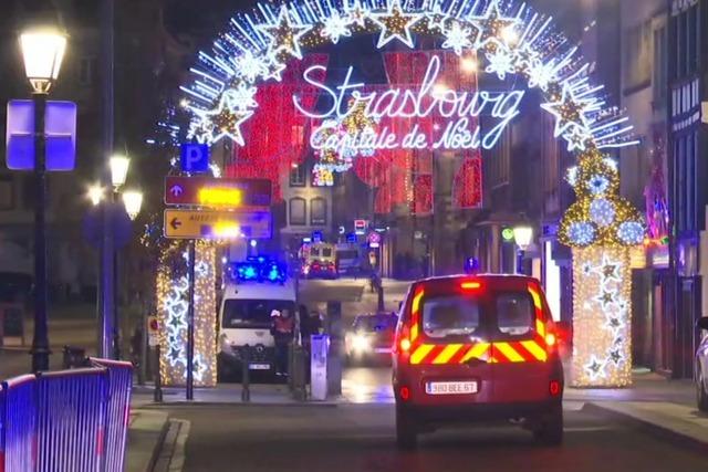 Drei Tote bei Terroranschlag in Straßburg - Täter auf der Flucht
