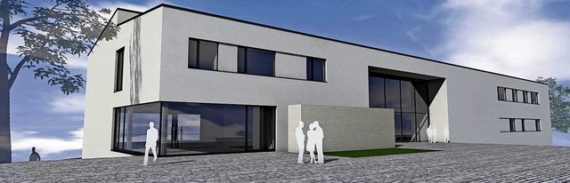 So soll der Erweiterungsbau fr die Gemeinschaftsschule Hohberg aussehen.   | Foto: Animation: Kopf Architekten