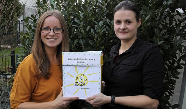 Karin Leibl (links) und Simone Rolke-D...me Kinderbetreuung Kenzingen&#8220;   | Foto: Werner Schnabl
