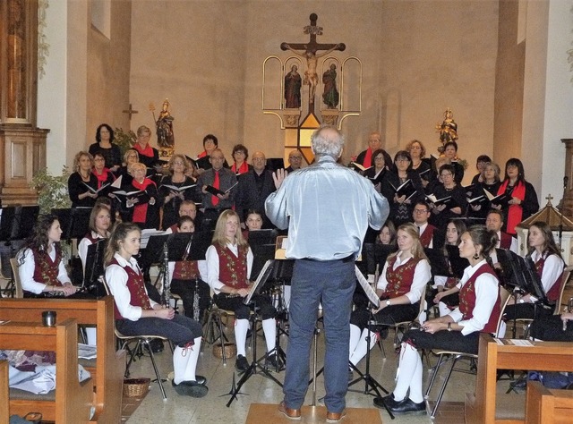Beim Konzert in der Kirche St. Mari H...rkapelle ein anspruchsvolles Programm.  | Foto: Christine Weirich