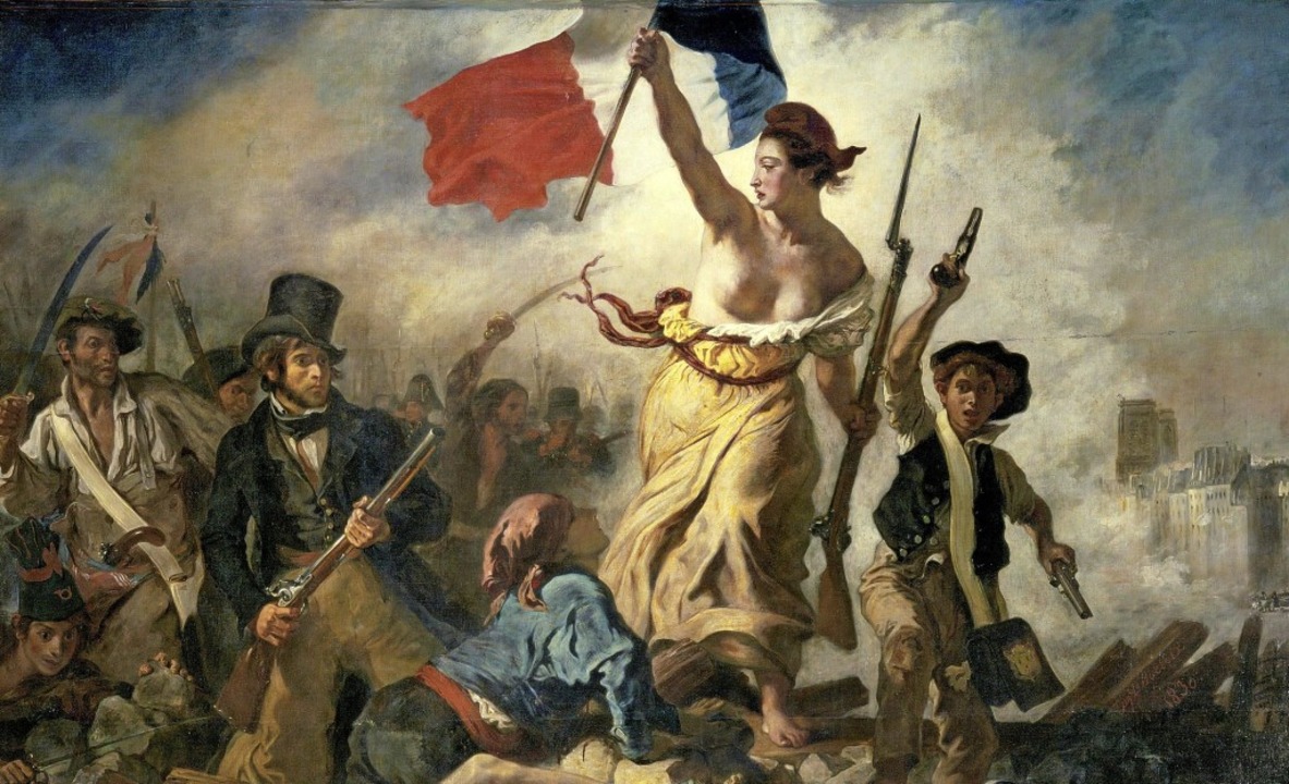 Verherrlichung eines Bürgerkriegs? Eug...2;La Liberté guidant le peuple&#8220;   | Foto: Wikimedia