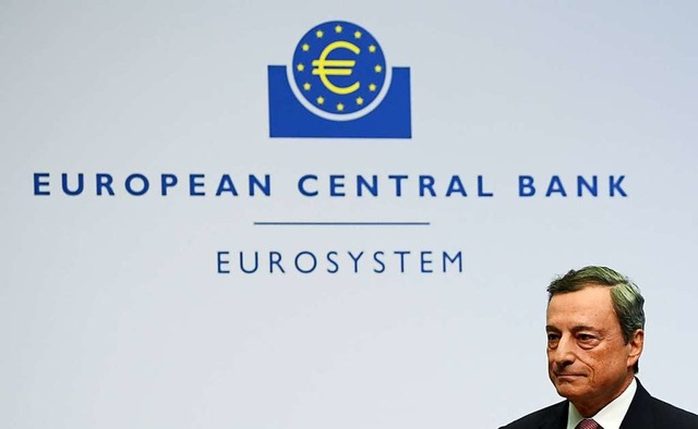 EZB-Prsident Mario Draghi, der Ende O...(oder seiner Nachfolgerin) berlassen.  | Foto: dpa