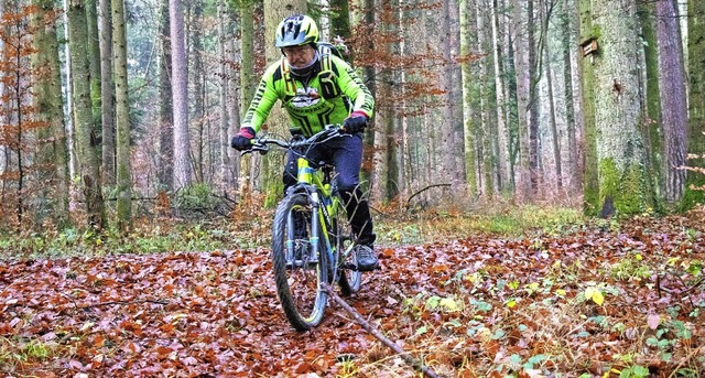 Ulrich Hssig ist Stromer. Mit seinem ...gungen mit seinen Freunden mithalten.   | Foto: Peter Rosa