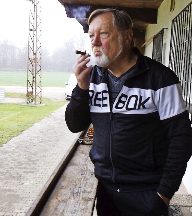 Klaus Blakowski war 29 Jahre Vorsitzen...nd das Markenzeichen des 71-Jhrigen.   | Foto: Gnter Salzmann