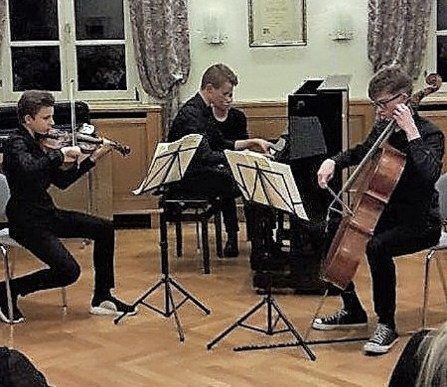 Das Trio aus Lahr  | Foto: Privat