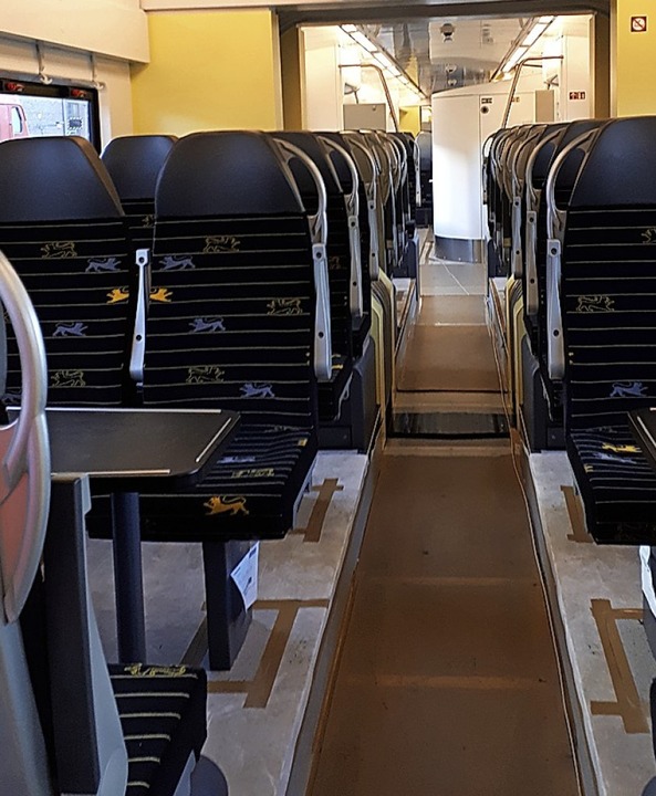 Ein Blick ins Innere der neuen Zge  | Foto: deusche  bahn