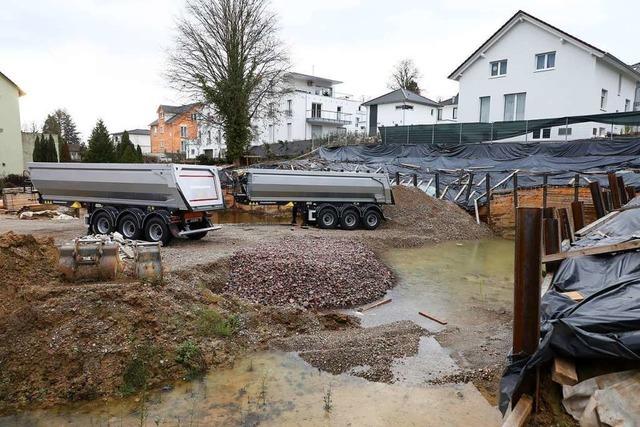 Baustelle in Lahr steht seit mehreren Monaten still