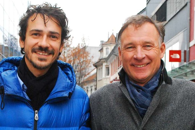 Lukas Harlan (links) und Frank Leichsenring ziehen eine positive Bilanz.  | Foto: Thomas Loisl Mink