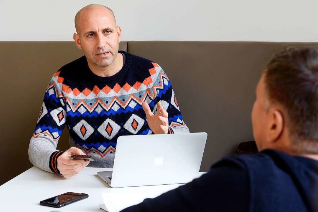 Der Freiburger Lehrer Dejan Mihajlovic...hrteste, was wir machen knnen.&#8220;  | Foto: Thomas Kunz