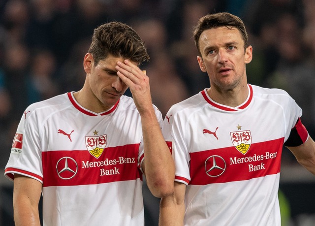Doppeltorschtze Mario Gomez und VfB-Kapitn Christian Gentner (Archivfoto).  | Foto: dpa
