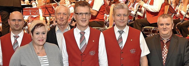 Von links:  Stefan belin, Elisabeth P... Bernd Wolpensinger und Holger Gertz.   | Foto: Vollmar