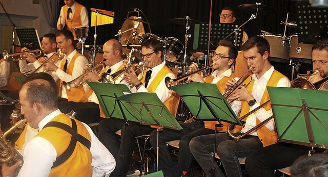 Ein vielfltiges Konzert spielte der Musikverein Meienheim.   | Foto: Hans Spengler