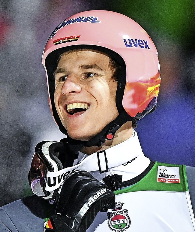 Der neue deutsche Siegspringer Karl Geiger will auch bei der Tournee angreifen.   | Foto: AFP
