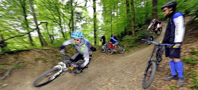 Mit viel Speed unterwegs auf dem Bordeline-Trail   | Foto: ingo schneider