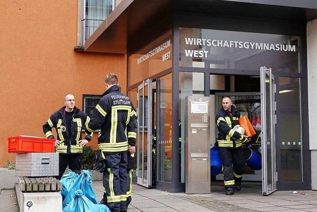 100 Schüler eines Stuttgarter Gymnasiums nach Chemie-Zwischenfall evakuiert