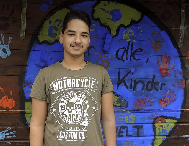 Es hat etwas gedauert, bis Mohamad in Kenzingen heimisch wurde.   | Foto: Petra Lewitzky
