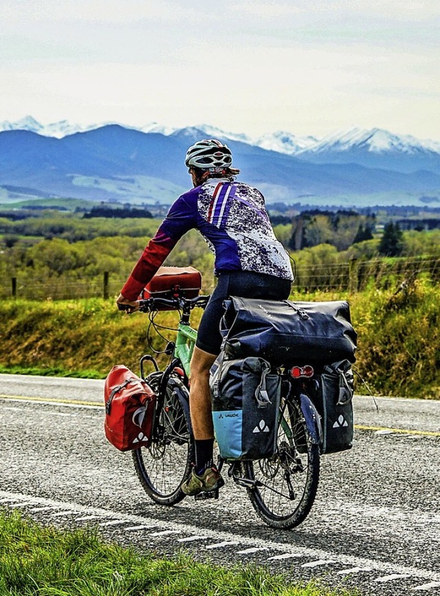 Auf dem Fahrrad  | Foto: wms