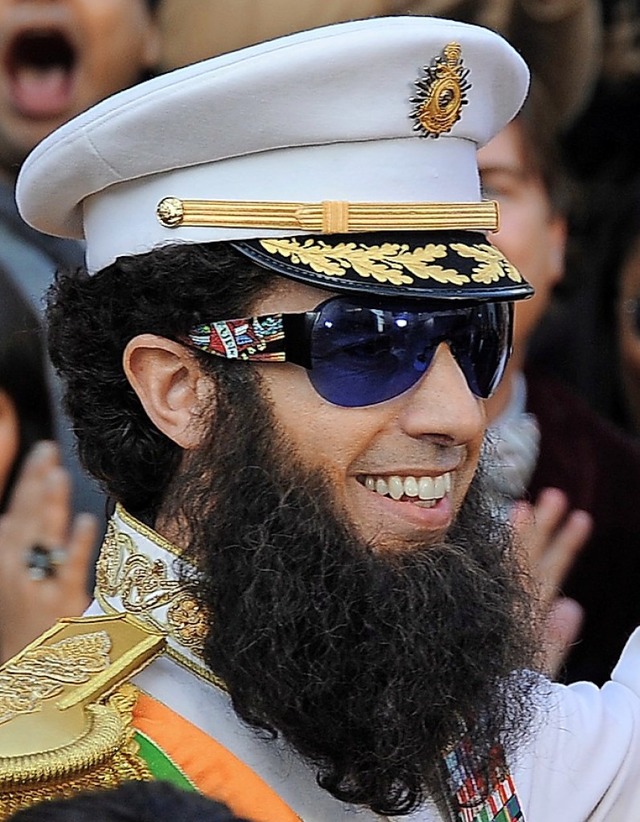 Sacha Baron Cohen spielt den Diktator von Wadiya.   | Foto: dpa