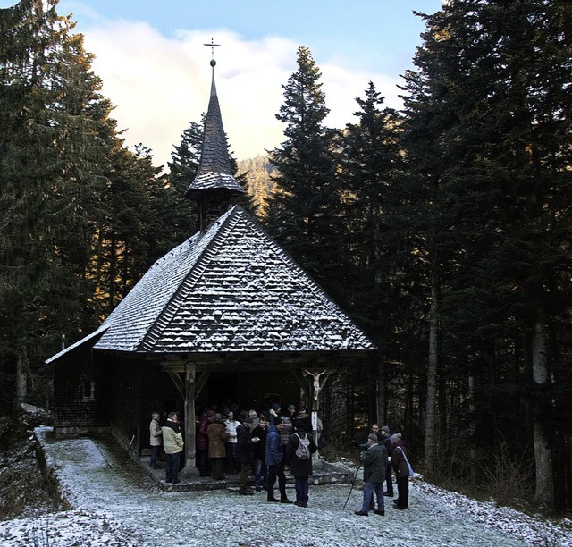 Vorweihnachtliche Stimmung nach dem Go... &#8222;Zuckerguss&#8220; von Schnee.   | Foto: Nina Mller